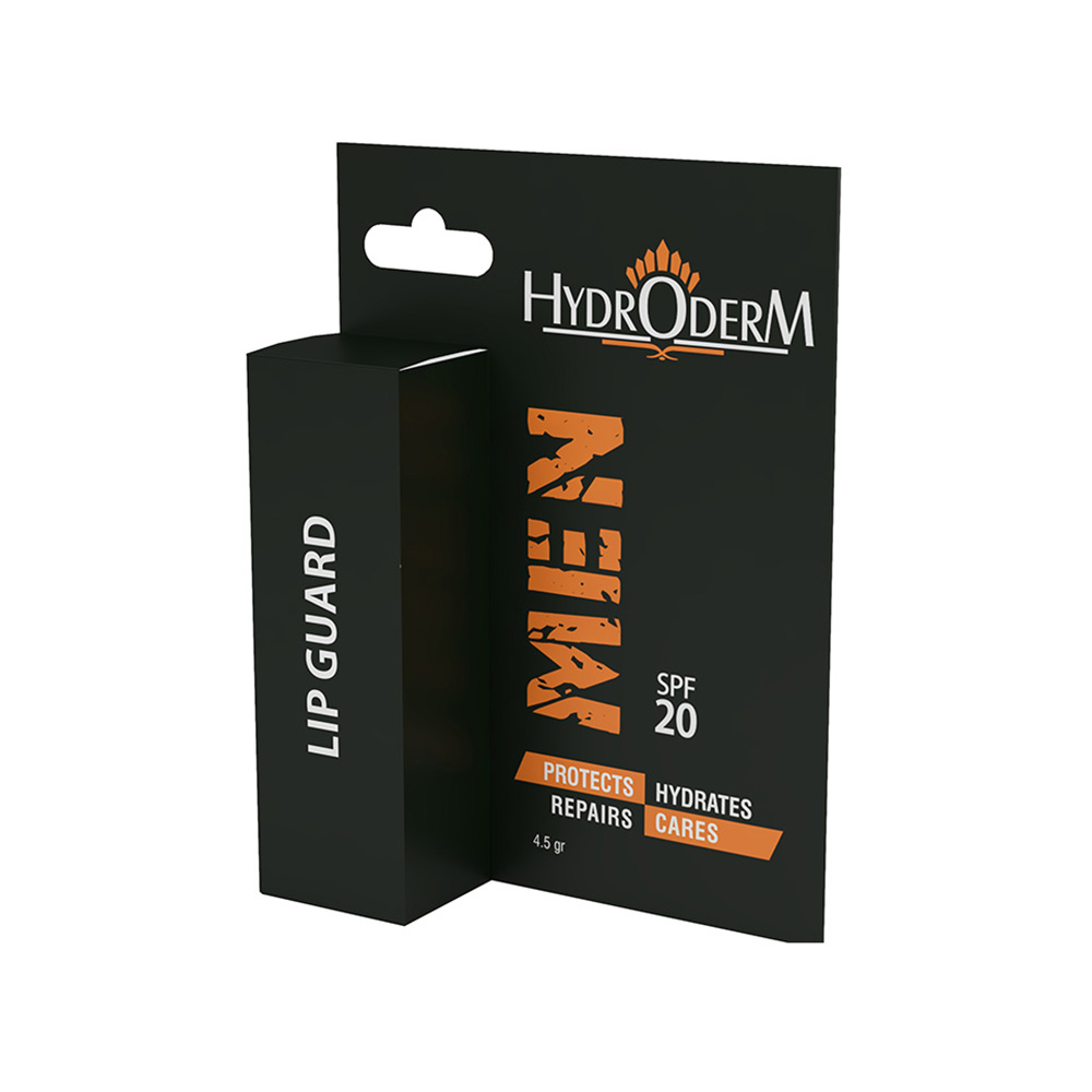 تصویر بالم لب ترمیم کننده و محافظ لب آقایان SPF20 هیدرودرم مدل Lip Guard