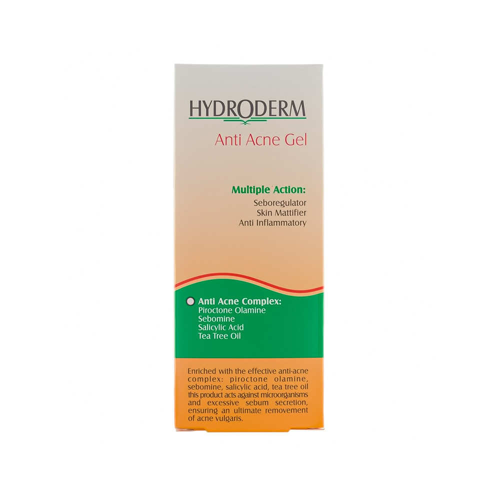 تصویر ژل ضد جوش و آکنه هیدرودرم 50 میل