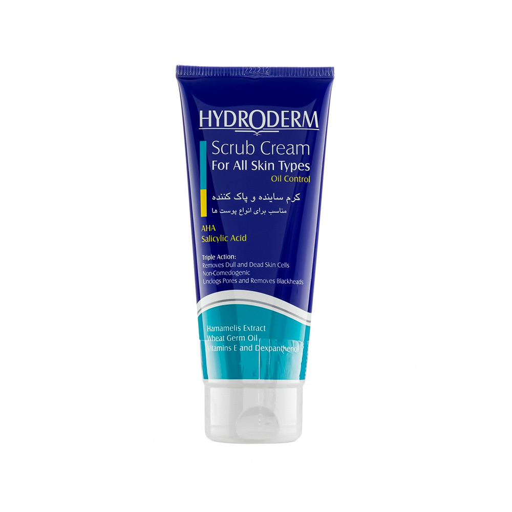 Hydroderm Scrub Cream 200 ml تصویر کرم ساینده و پاک کننده هیدرودرم