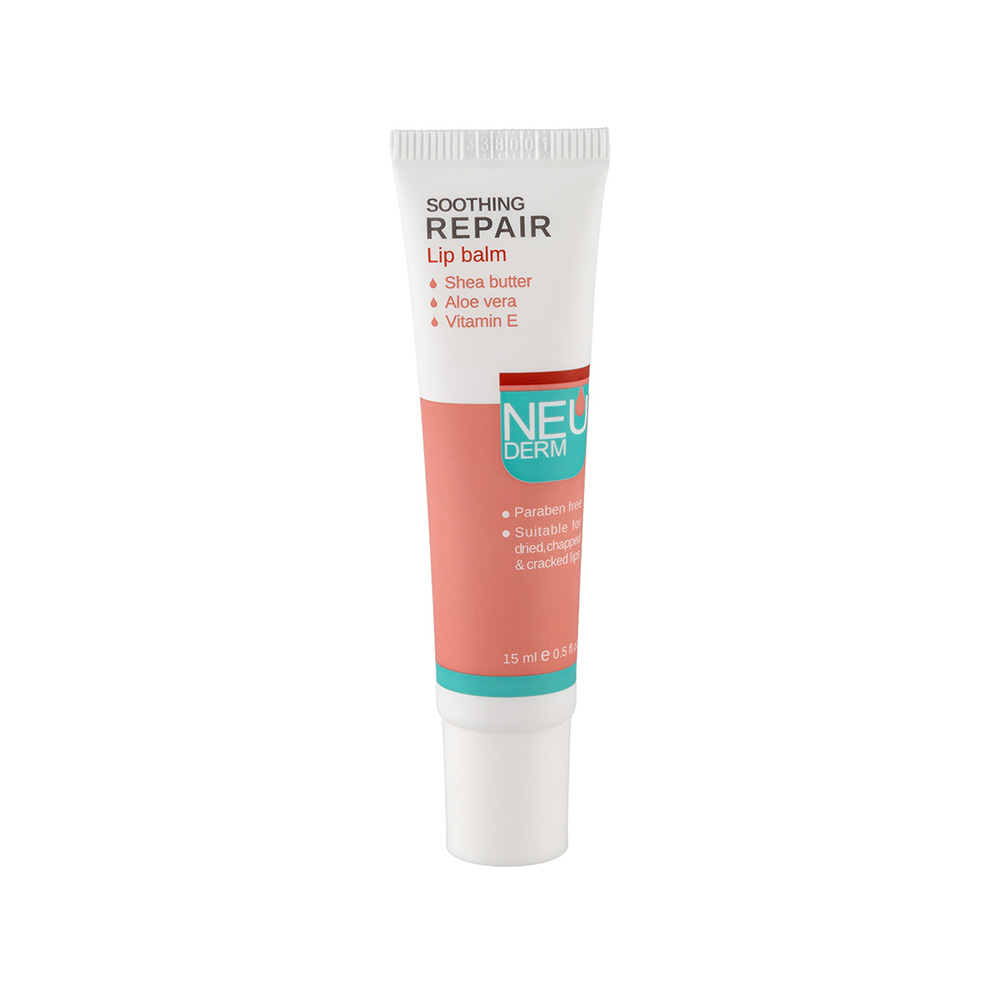 Neuderm Soothing Repair Lip Balm تصویر بالم لب نئودرم مدل Soothing Repair