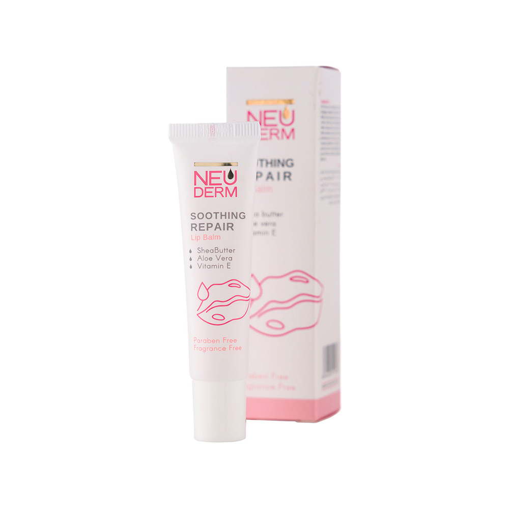 Neuderm Soothing Repair Lip Balm تصویر بالم لب نئودرم مدل Soothing Repair