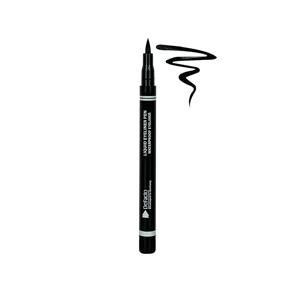Defacto Liquid Eyeliner Waterproof تصویر خط چشم ماژیکی پهن دیفکتو مدل ضد آب