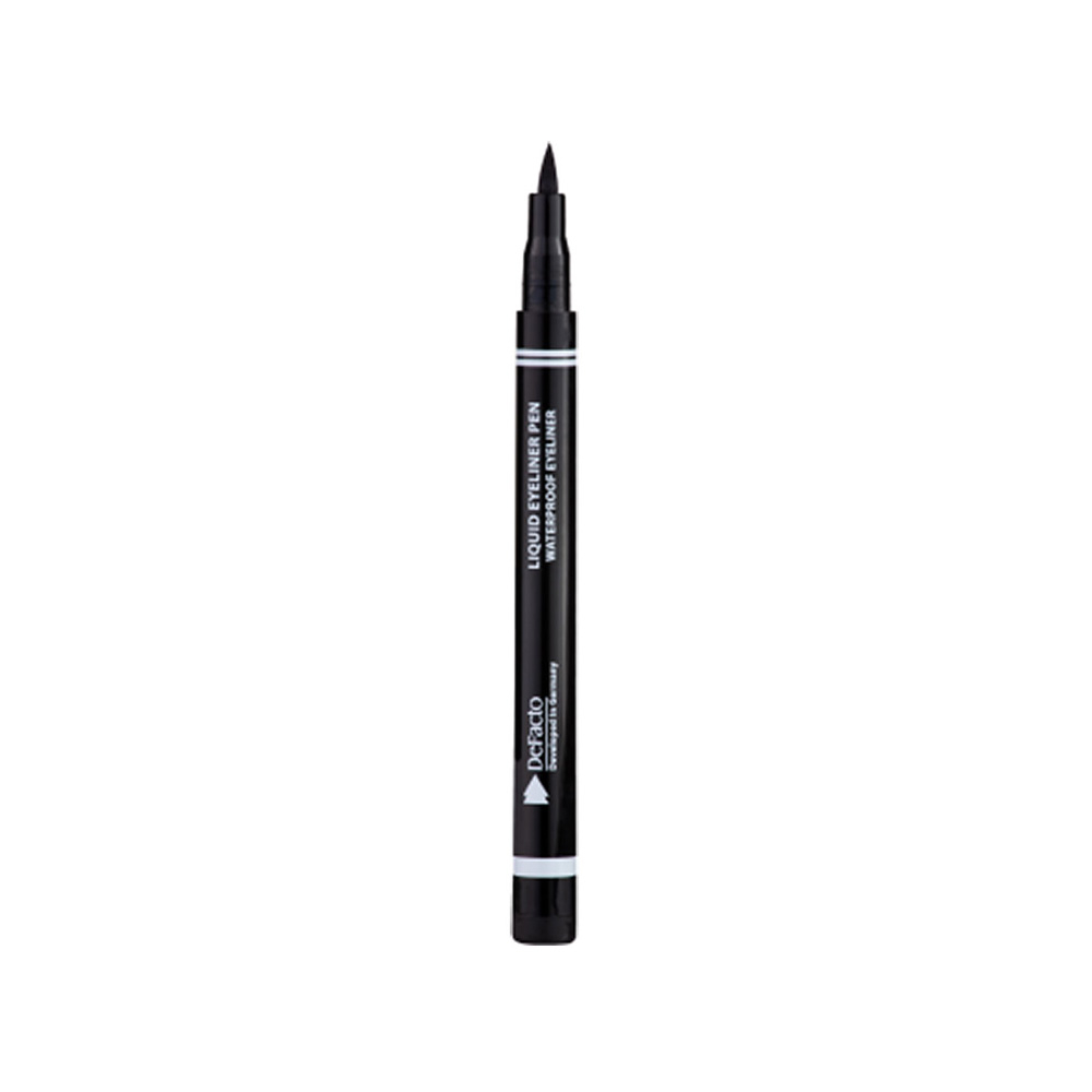 Defacto Liquid Eyeliner Waterproof تصویر خط چشم ماژیکی پهن دیفکتو مدل ضد آب