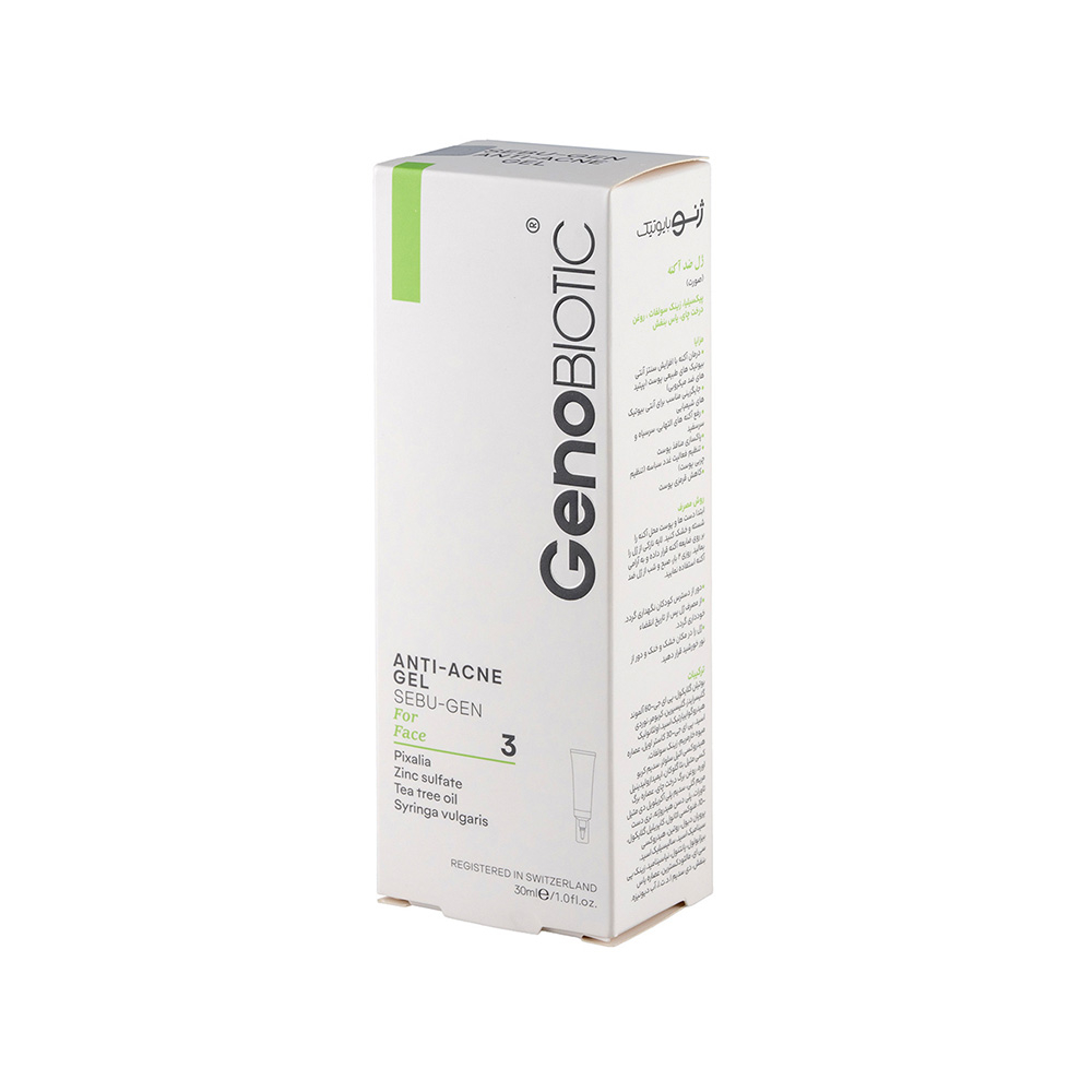 تصویر ژل ضد آکنه ژنوبایوتیک مدل Anti Acne