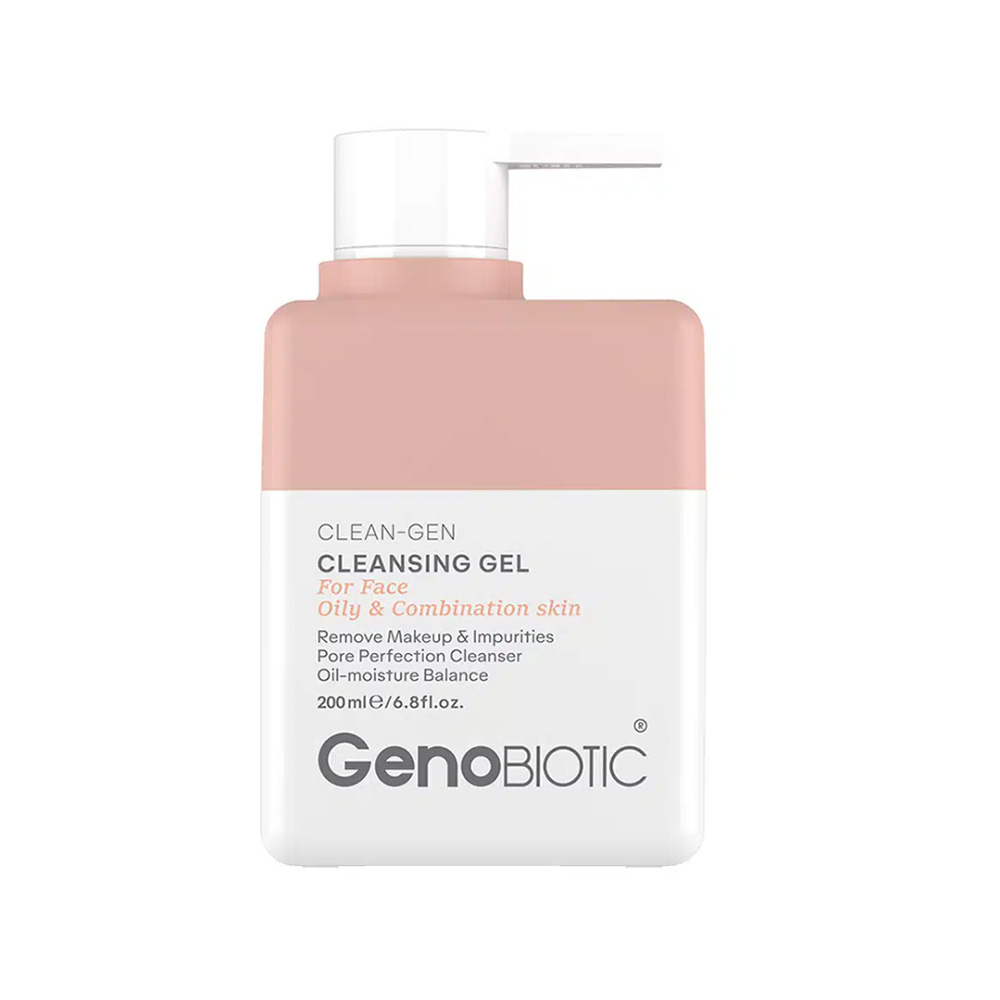 تصویر ژل شستشوی صورت  ژنوبایوتیک مناسب پوست چرب