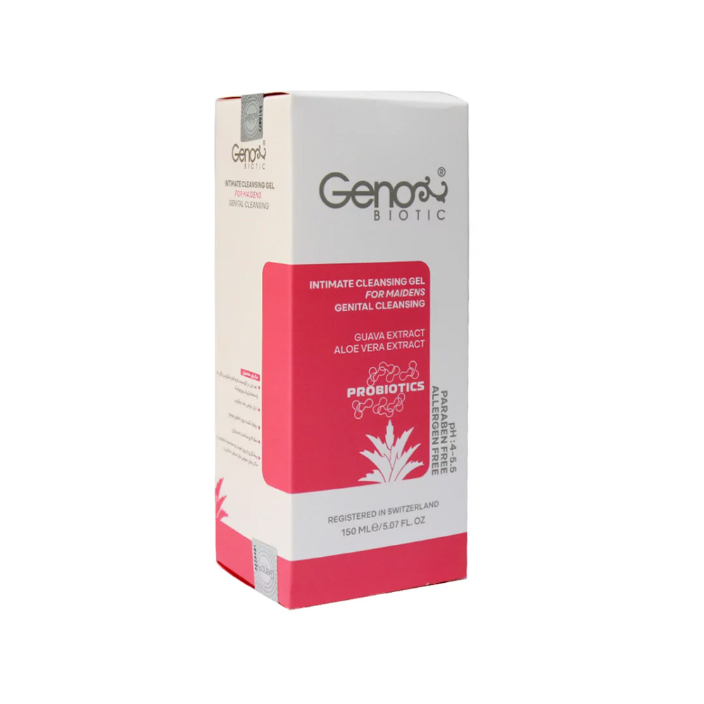 تصویر ژل بهداشتی دوشیزگان ژنوبایوتیک مدل پروبیوتیک