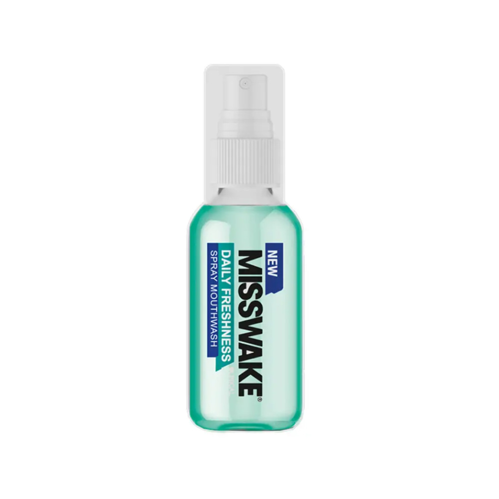 Misswake Mouthwash Mint spray تصویر اسپری خوشبو کننده دهان میسویک نعنا