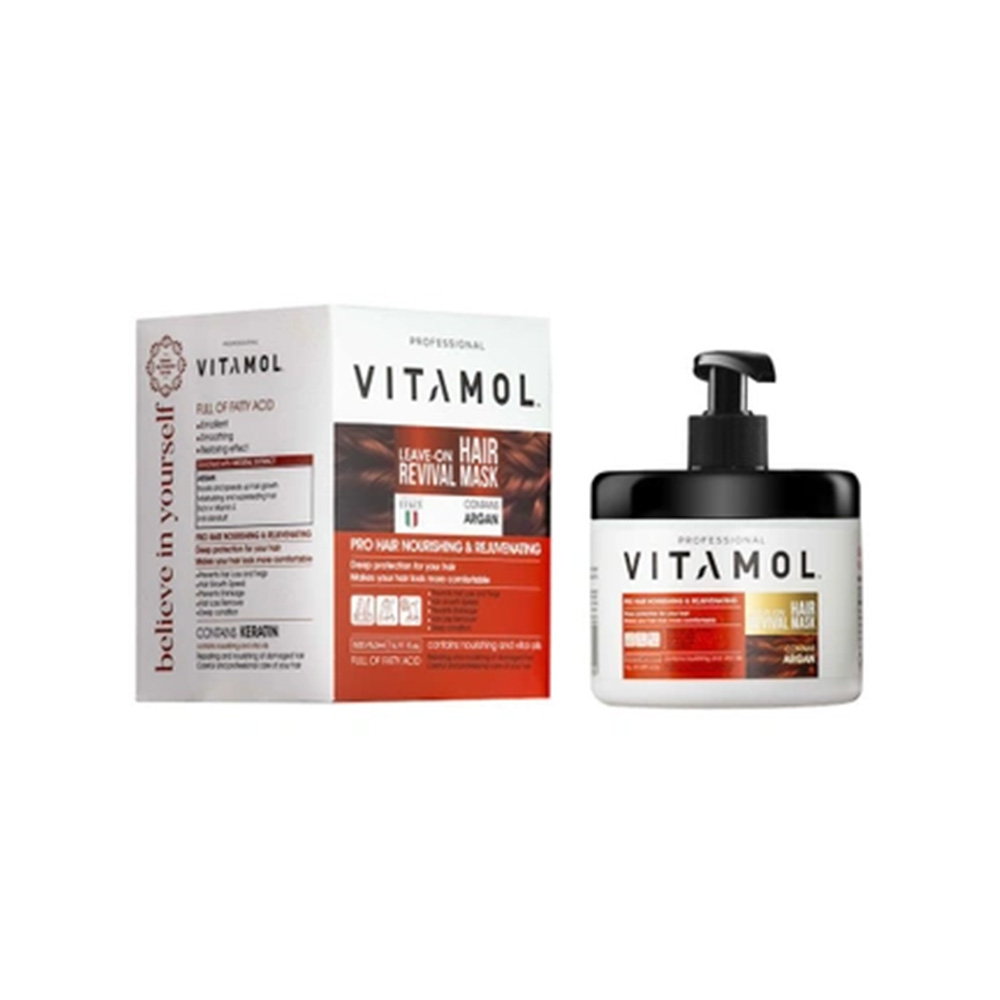 تصویر ماسک مو آرگان ویتامول مناسب موهای خشک و آسیب دیده