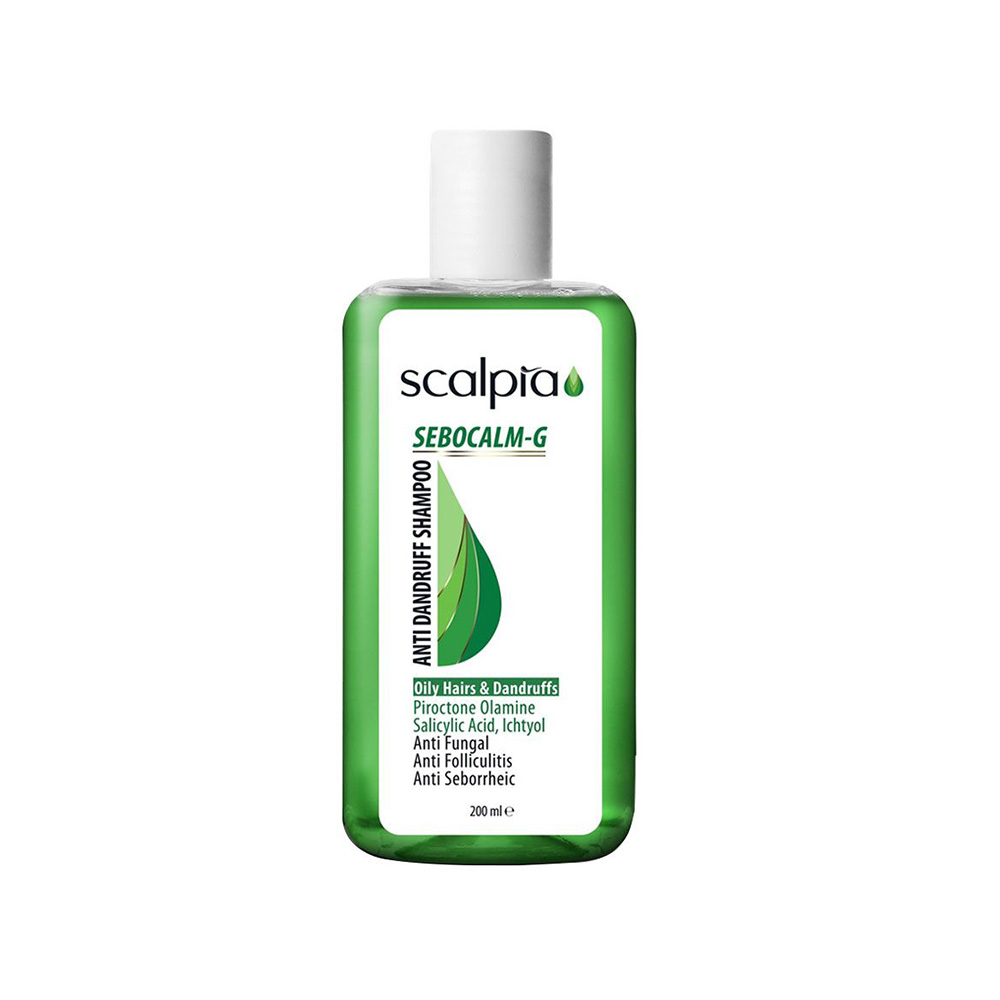 تصویر شامپو ضد شوره  اسکالپیا مناسب موهای چرب