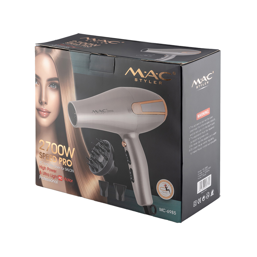 تصویر سشوار حرفه ای مک استایلر مدل MC6985