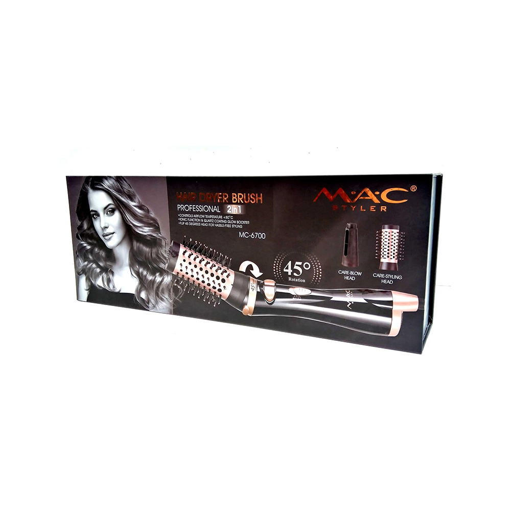 تصویر سشوار برس دار چرخشی مک استایلر مدل MC6700