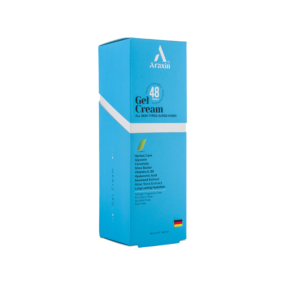 تصویر ژل کرم سوپر آبرسان آراکسین
