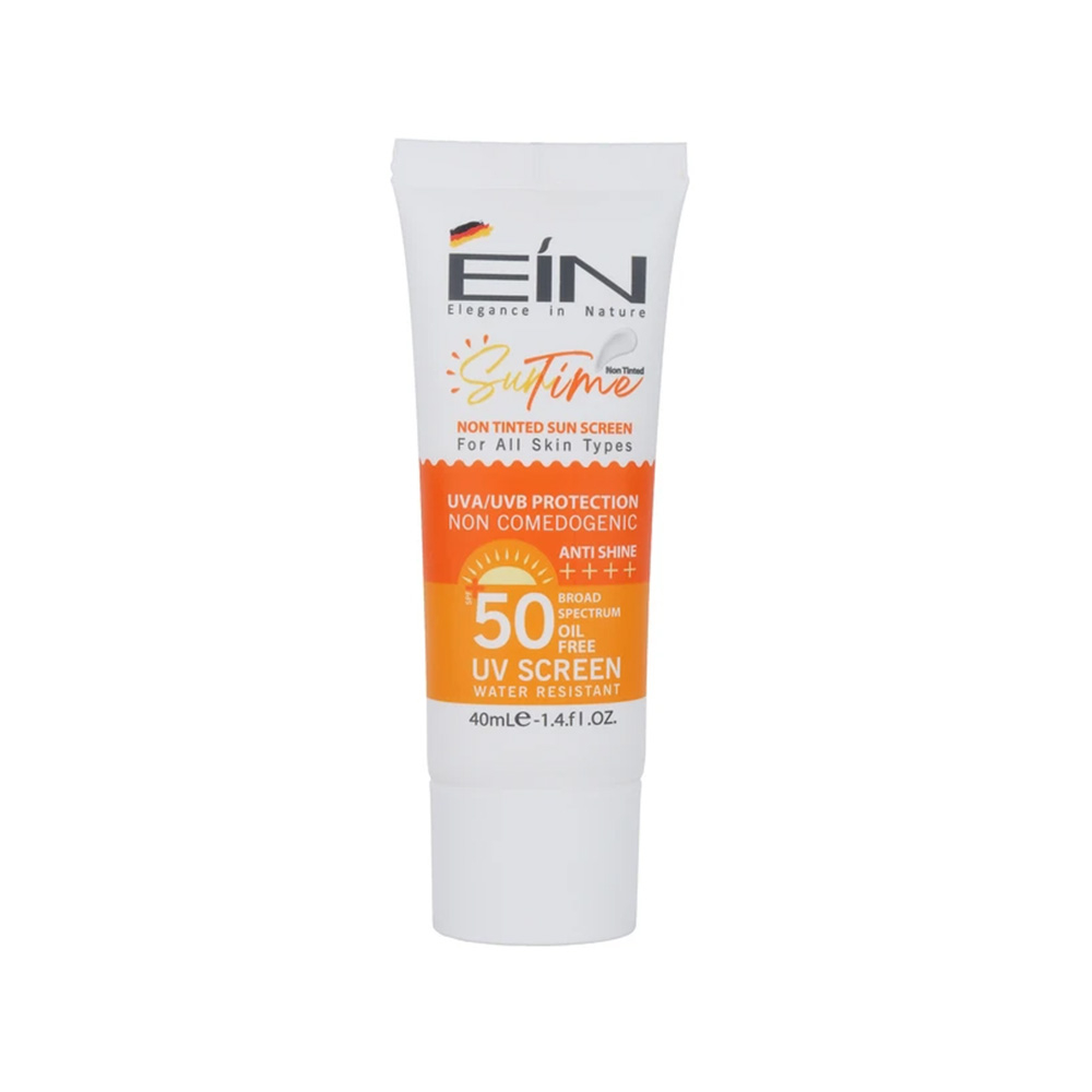 تصویر کرم ضد آفتاب بی رنگ SPF50 ای آی ان مدل Anti Shine