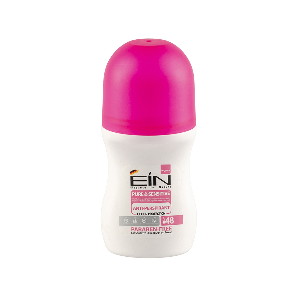 تصویر مام رول ضد تعریق زنانه ای آی ان مدل Pure & Sensitive