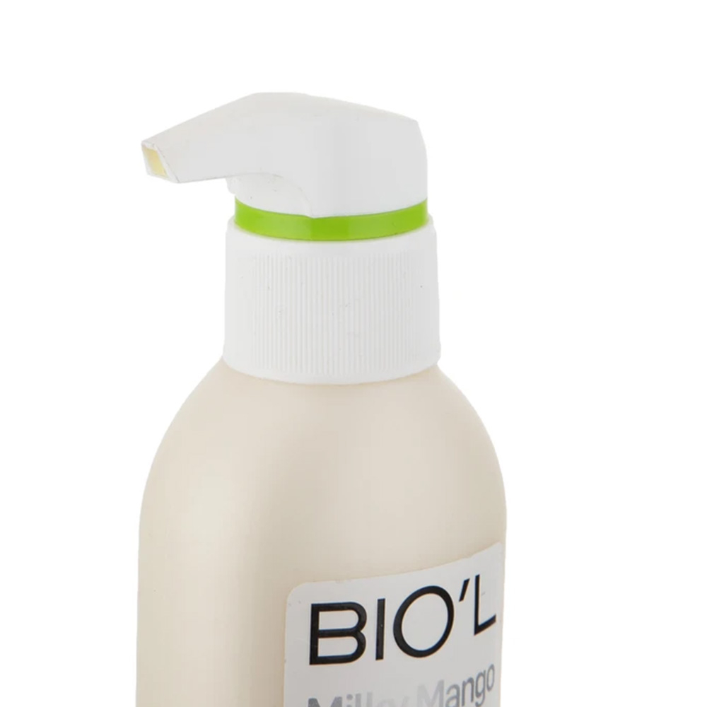 تصویر لوسیون بدن شیر و انبه بیول مناسب پوست‌ نرمال تا خشک