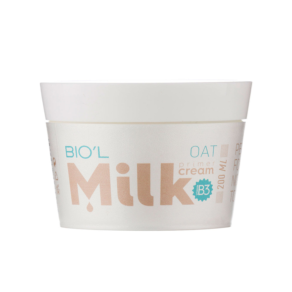 تصویر کرم کاسه ای شیر و جو دوسر  بیول مناسب برای پوست نرمال تا خشک