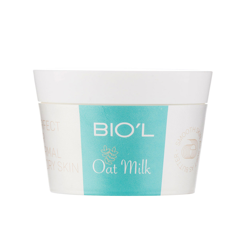 تصویر کرم کاسه ای شیر و جو دوسر بیول مناسب برای پوست نرمال تا خشک