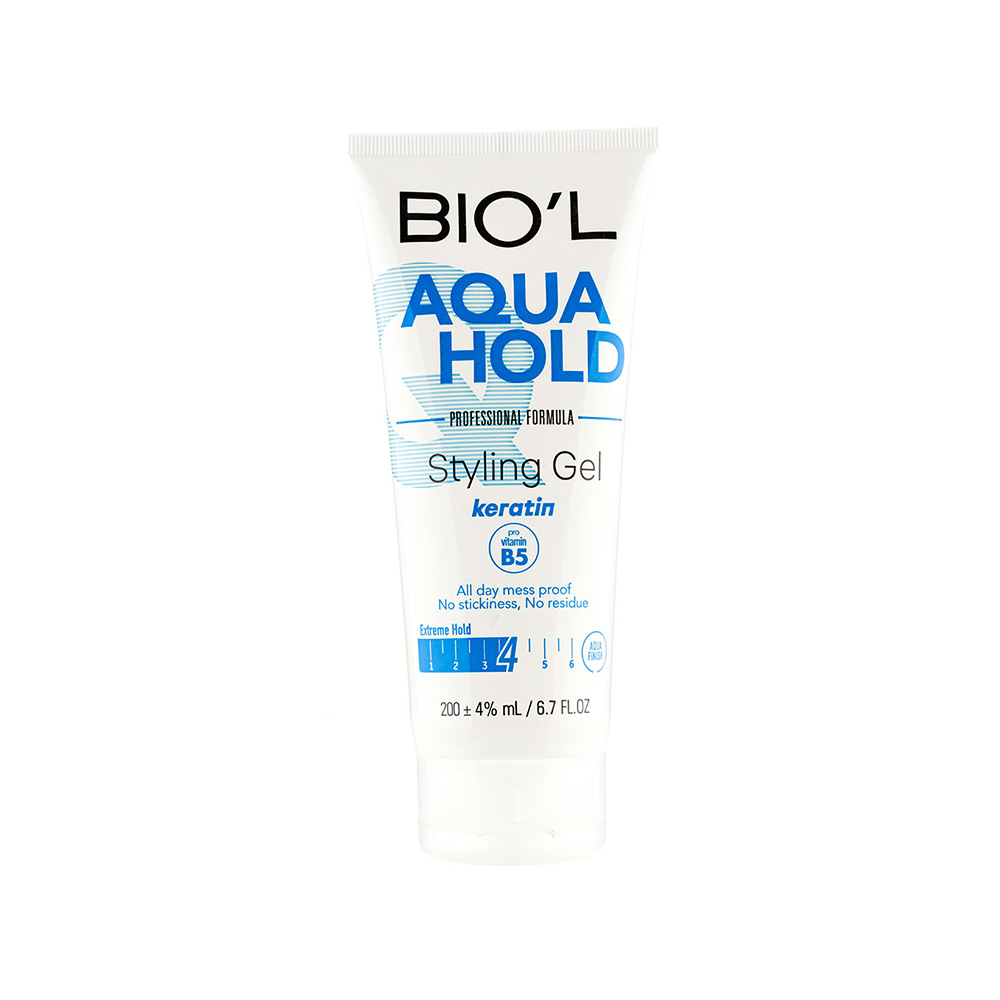 تصویر استایلینگ ژل مو کراتین بیول مدل Aqua Hold