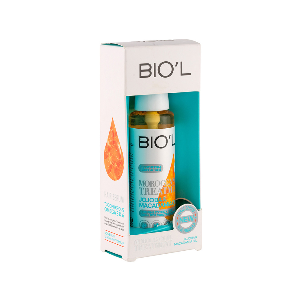 تصویر سرم مغذی مو بیول مناسب موهای فر و مجعد