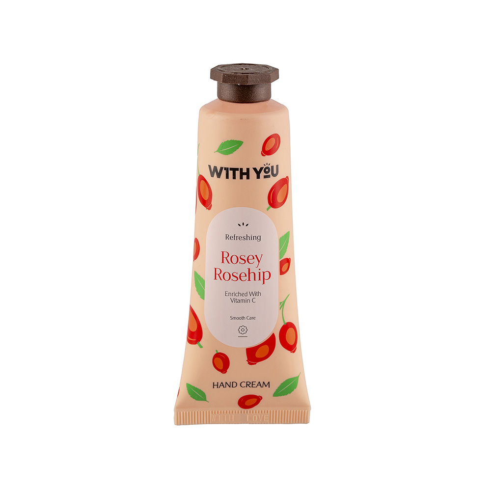 تصویر کرم مرطوب کننده دست گل رز و ویتامین سی ویت یو