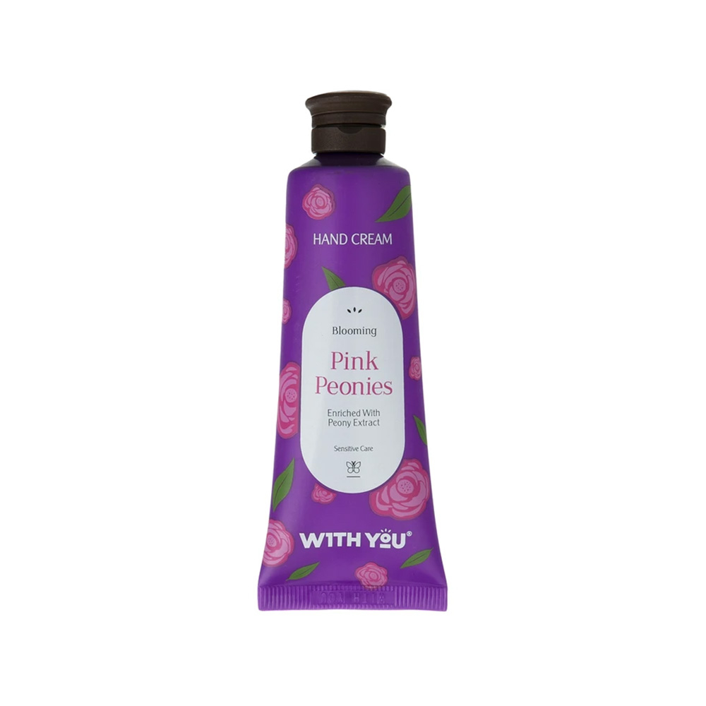 تصویر کرم مرطوب کننده دست گل پئونی ویت یو