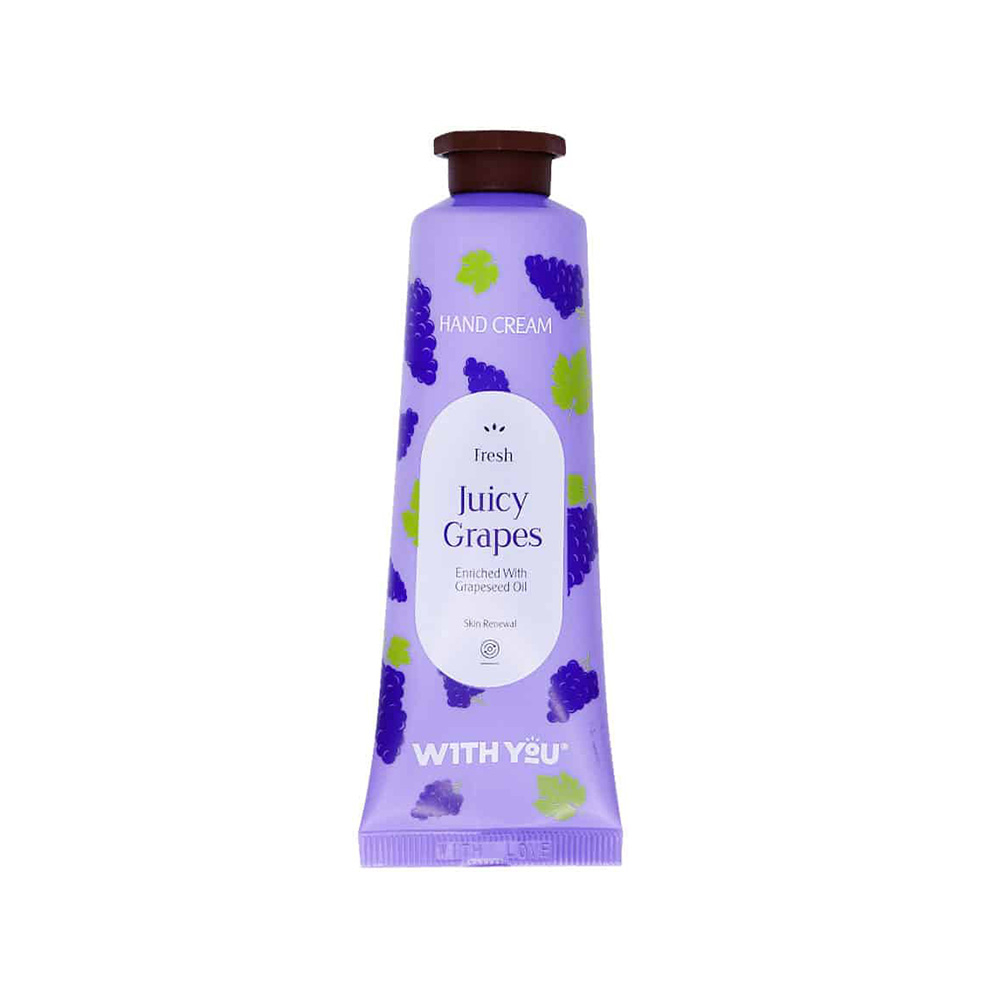 تصویر کرم مرطوب کننده دست روغن هسته انگور ویت یو