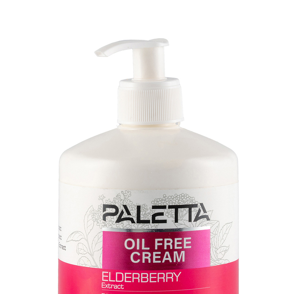 تصویر کرم مرطوب کننده پالتا مدل ElderBerry مناسب پوست چرب
