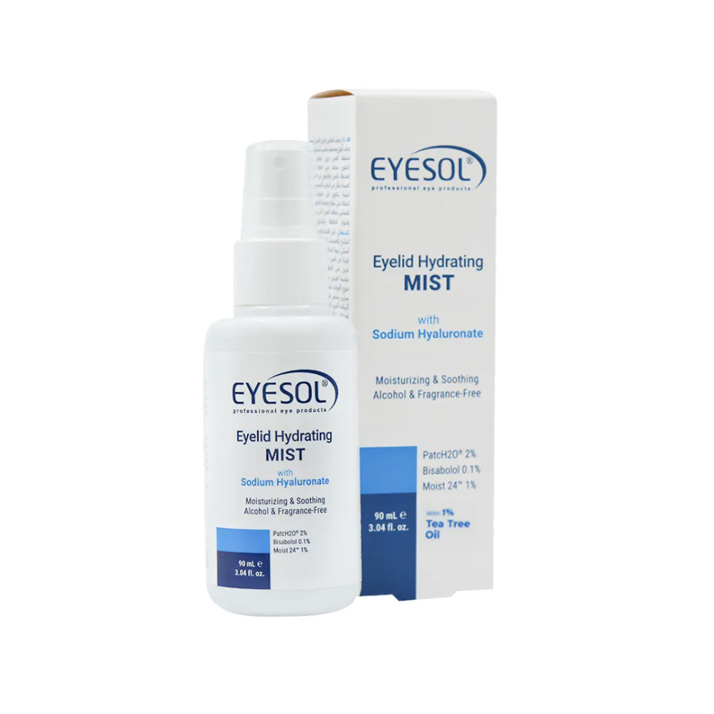 تصویر اسپری آبرسان پلک و دور چشم آیسول