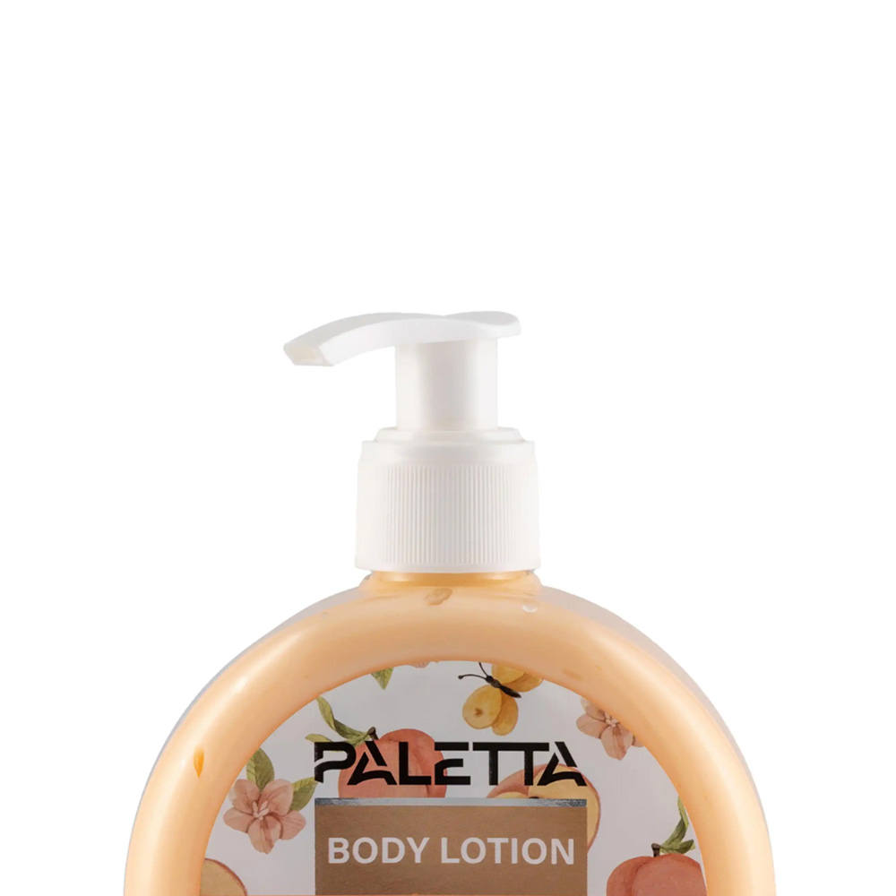 Paletta Body Lotion Peach تصویر لوسیون بدن پالتا مدل Peach