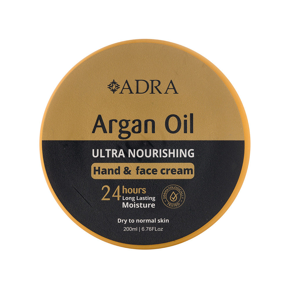 تصویر کرم مغذی و مرطوب کننده روغن آرگان آدرا