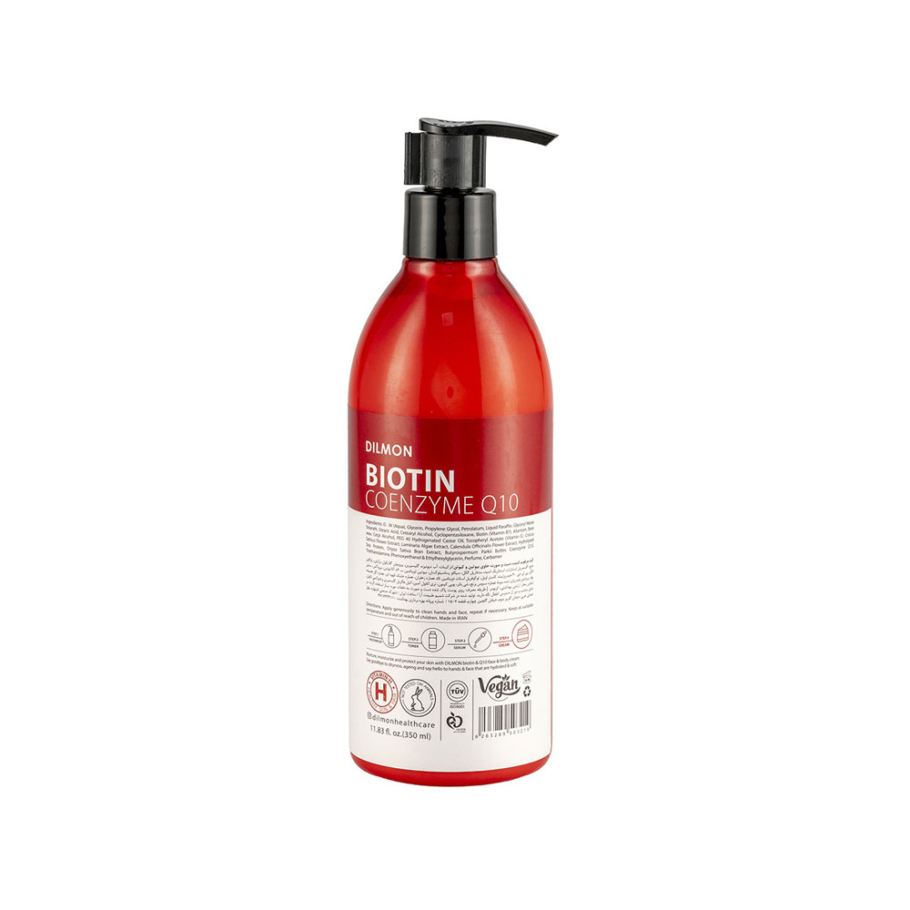 ژل شستشوی صورت دیلمون حاوی بیوتین و کیوتن حجم 250 میل