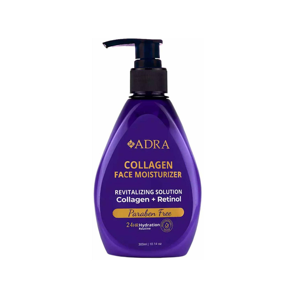 تصویر کرم آبرسان کلاژن و رتینول آدرا