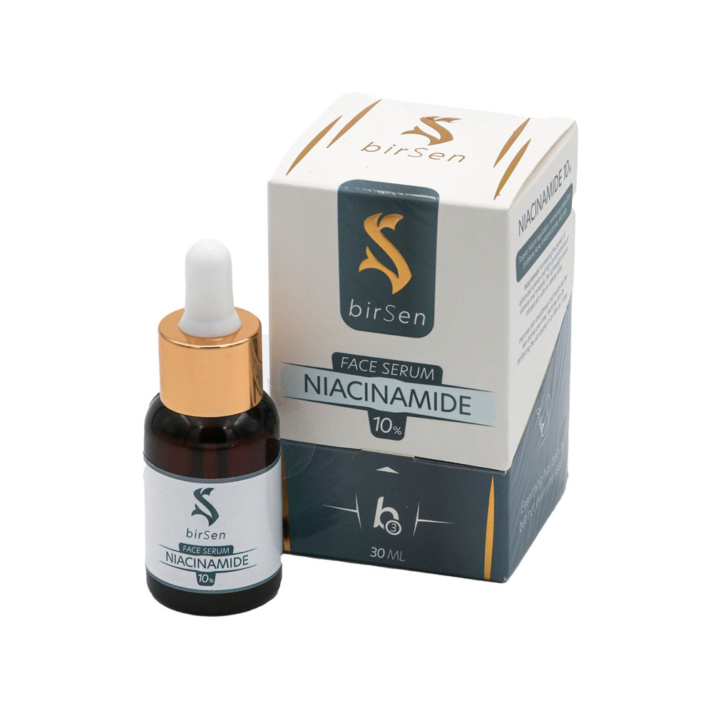 Birsen Anti Acne And Antibacterial Niacinamide 30ml سرم ضد جوش و آنتی باکتریال نیاسین آمید بیرسن مناسب پوست های لک دار و مستعد جوش 30میل