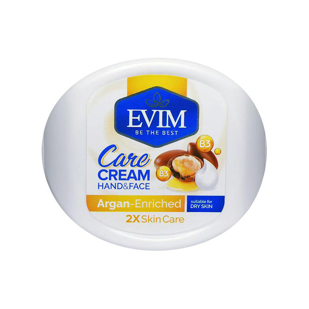 تصویر کرم دست و صورت روغن آرگان ایویم مناسب پوست خشک