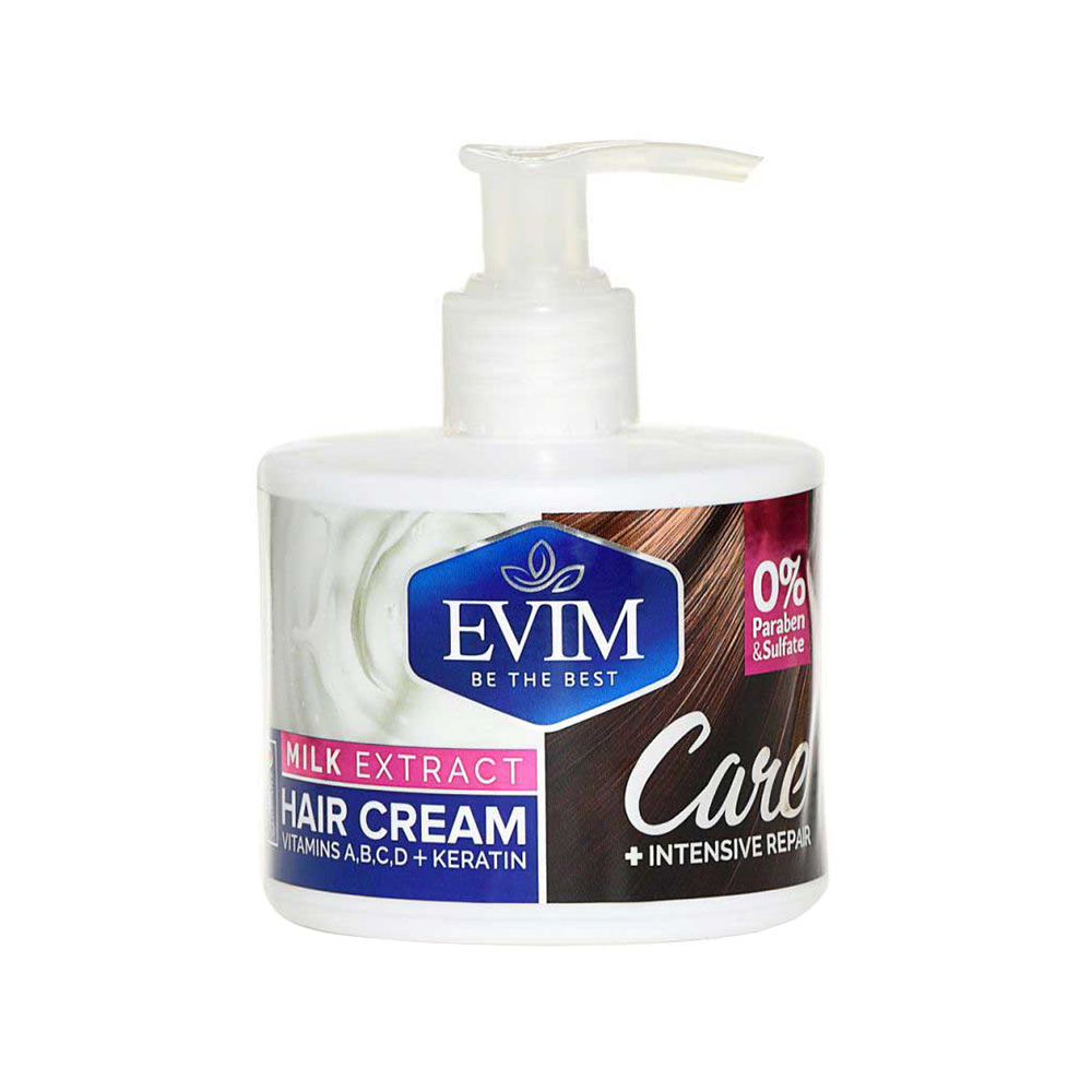 تصویر کرم مو شیر ایویم مناسب موهای آسیب دیده