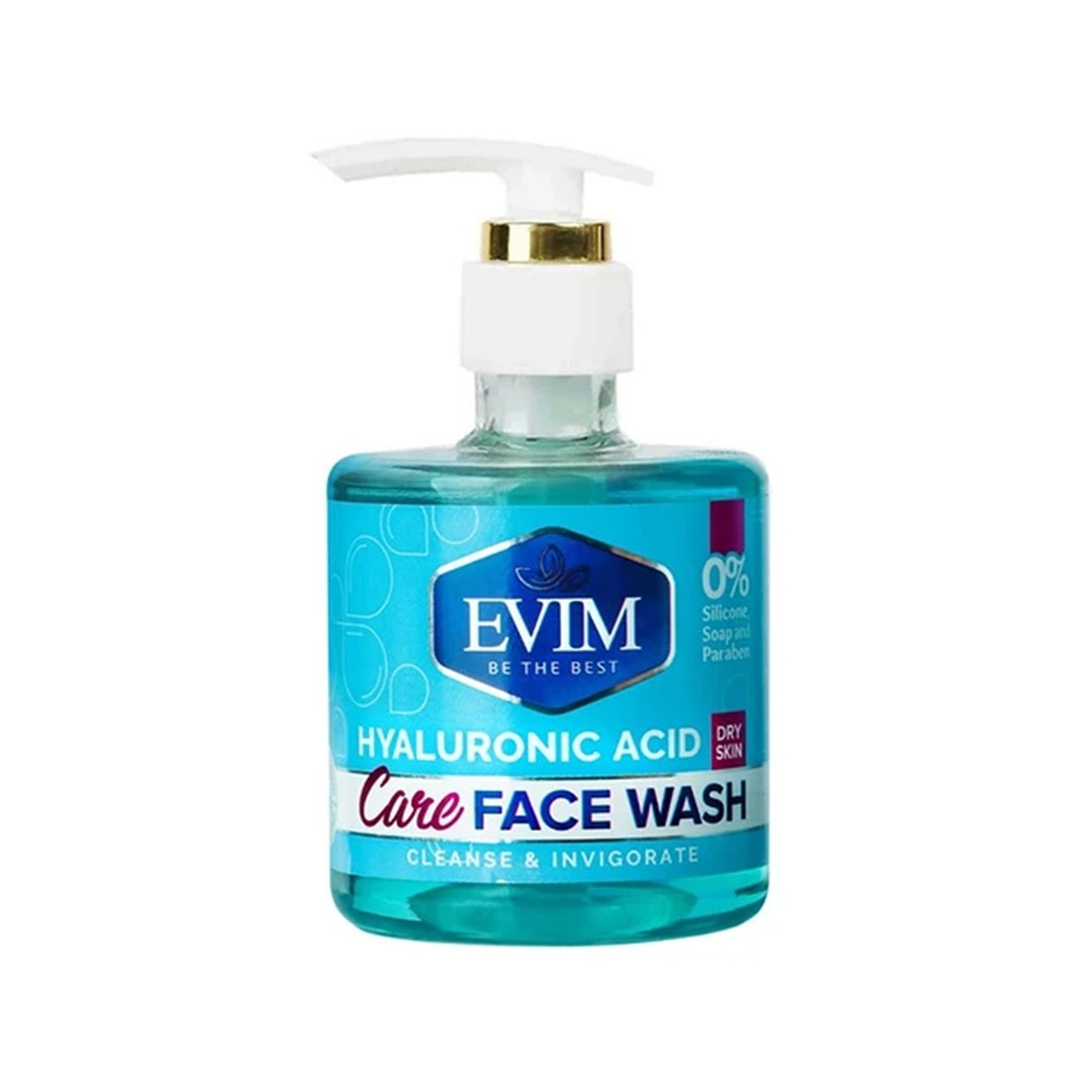 ژل شستشوی صورت هیالورونیک اسید ایویم مناسب پوست خشک