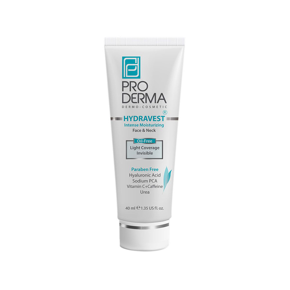 Pro Derma Intense Moisturizing Cream Oil Free For Face & Neck کرم مرطوب کننده قوی صورت و گردن پرودرما