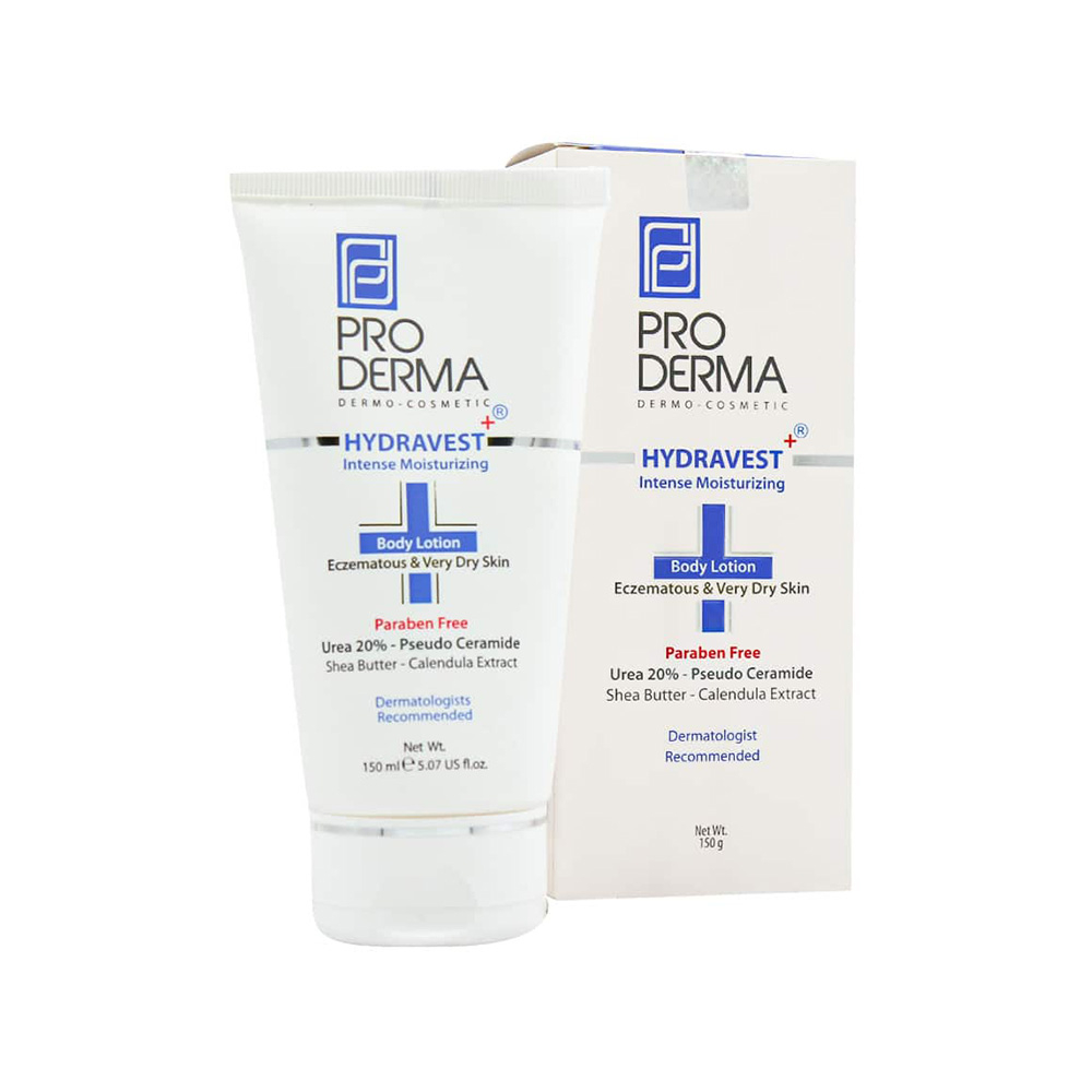 لوسیون بدن پرودرما حاوی 20 درصد اوره