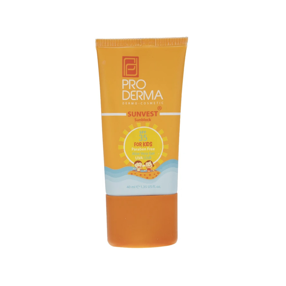 کرم ضد آفتاب کودک SPF35 پرودرما