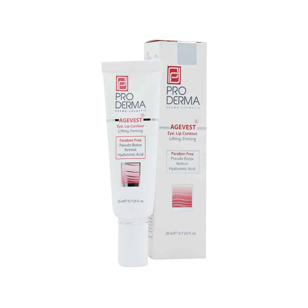 کرم ضدچروک دور چشم و دور لب پرودرما مدل Agvest