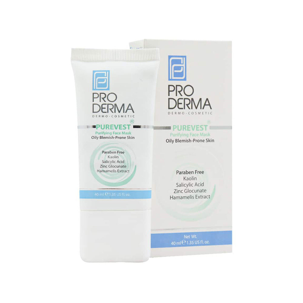 ماسک پاکسازی کننده پوست صورت پرودرما