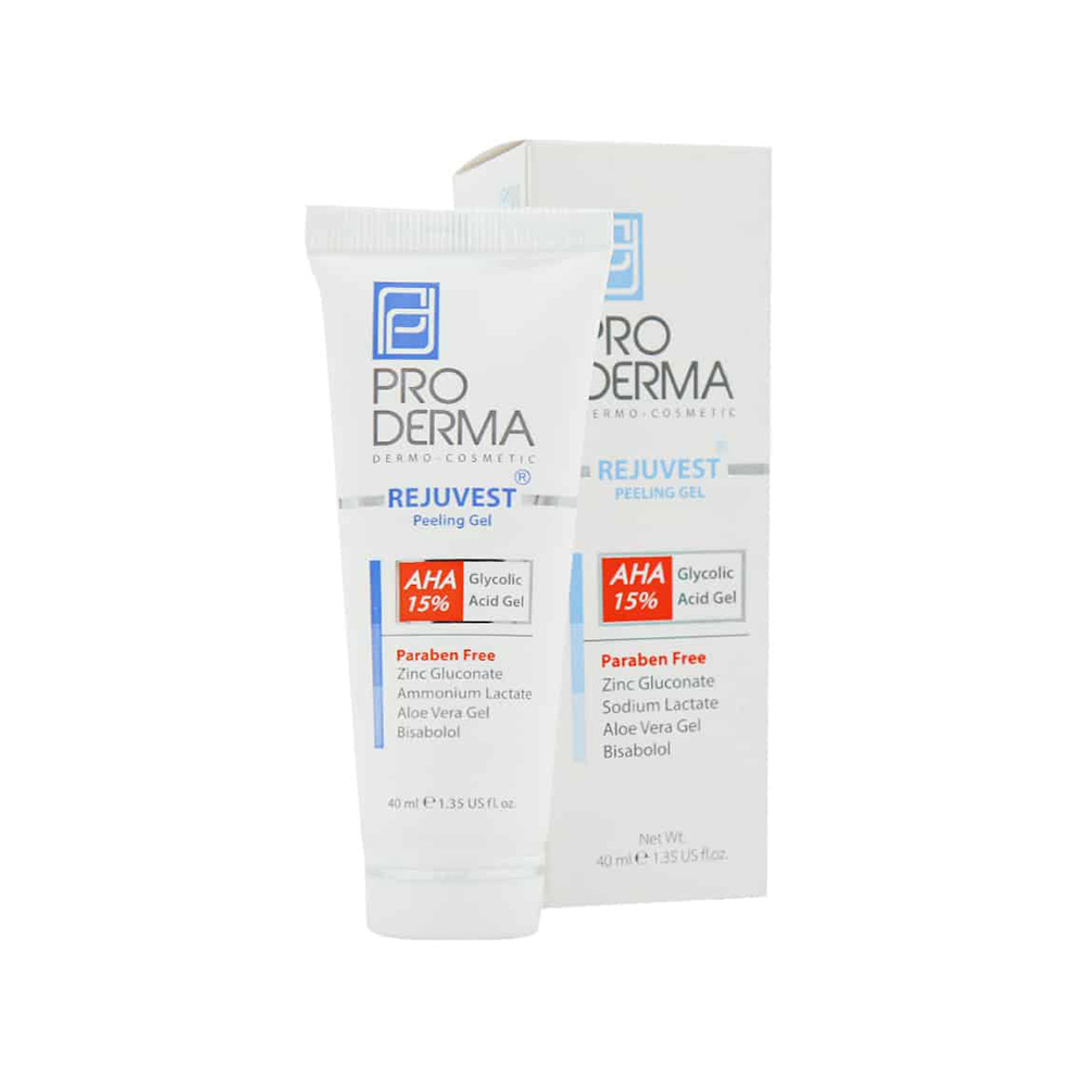 ژل لایه بردار AHA 15 درصد پرودرما مناسب انواع پوست