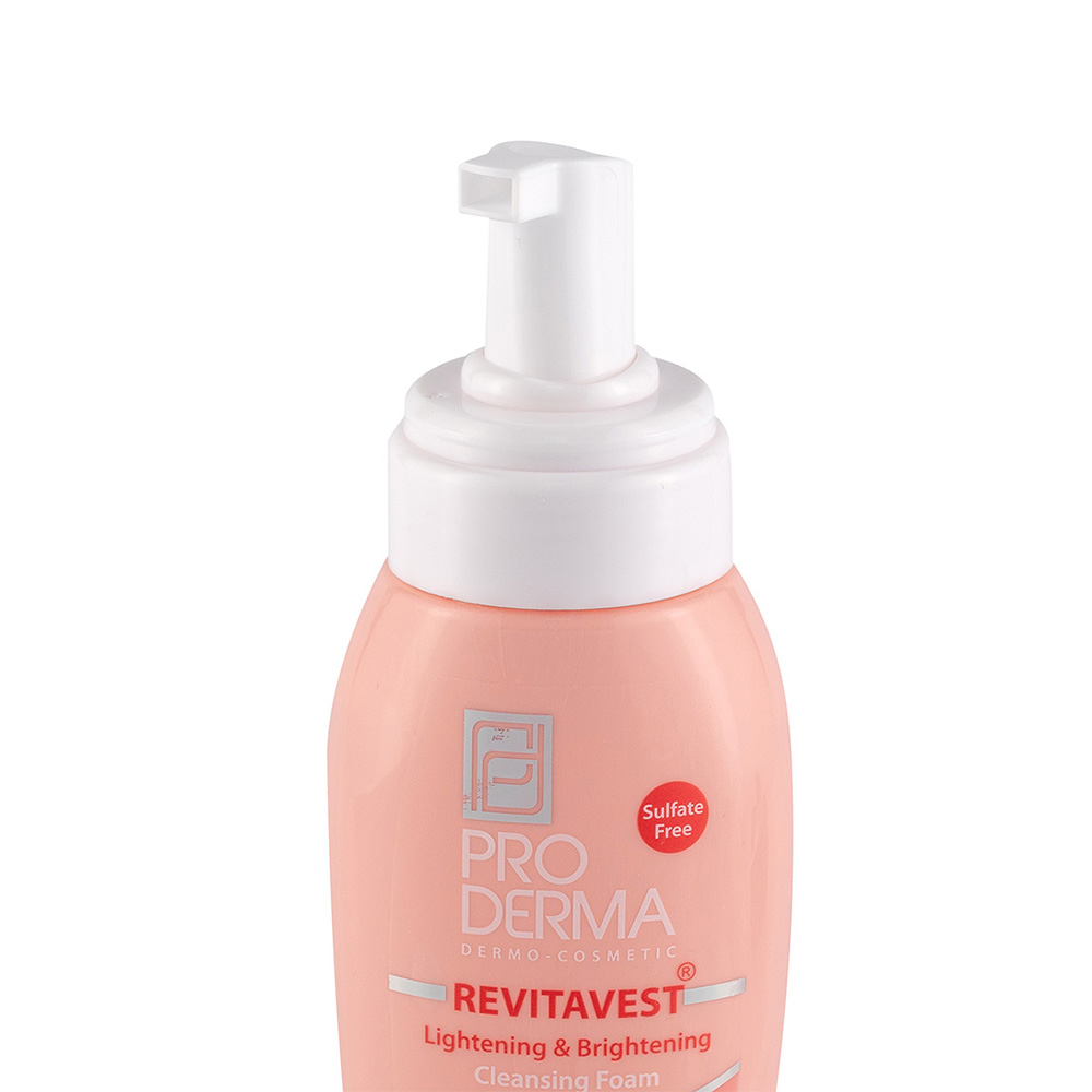 فوم شستشو و روشن کننده پوست صورت پرودرما