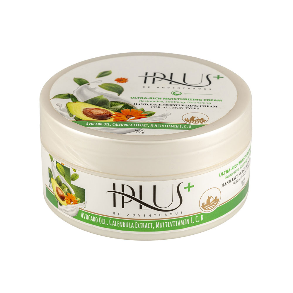 کرم کاسه ای آی پلاس حاوی روغن آووکادو و عصاره کالاندولا 200میل