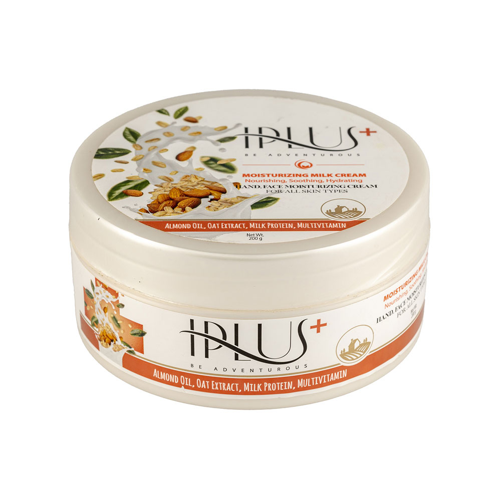 کرم کاسه ای آی پلاس حاوی روغن بادام و جوی دوسر 200میل