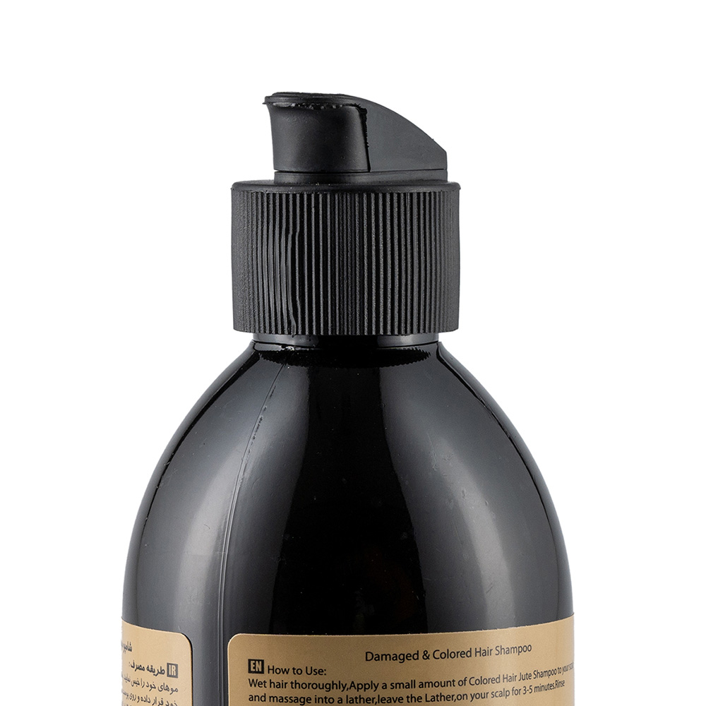 شامپو بدون سولفات ژوت مناسب مو آسیب دیده و رنگ شده