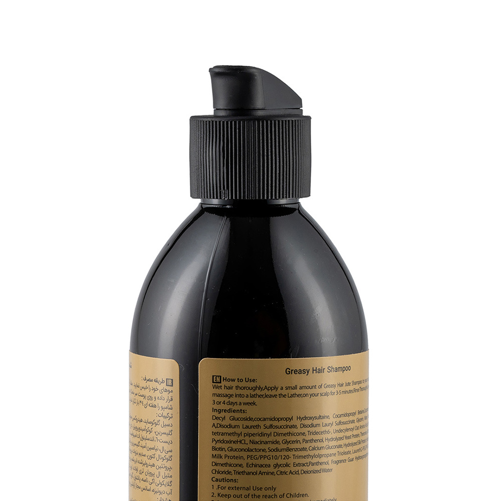 شامپو فاقد سولفات ژوت مناسب موهای چرب