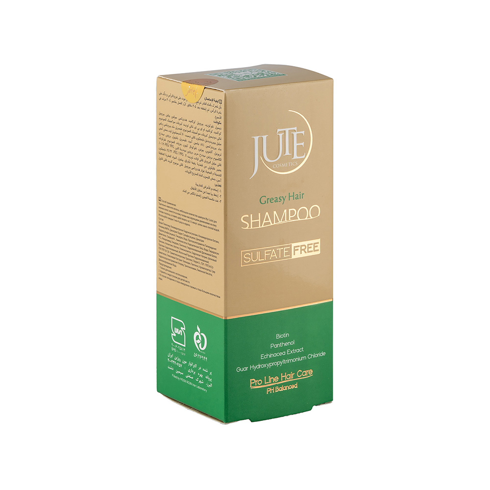 شامپو فاقد سولفات ژوت مناسب موهای چرب
