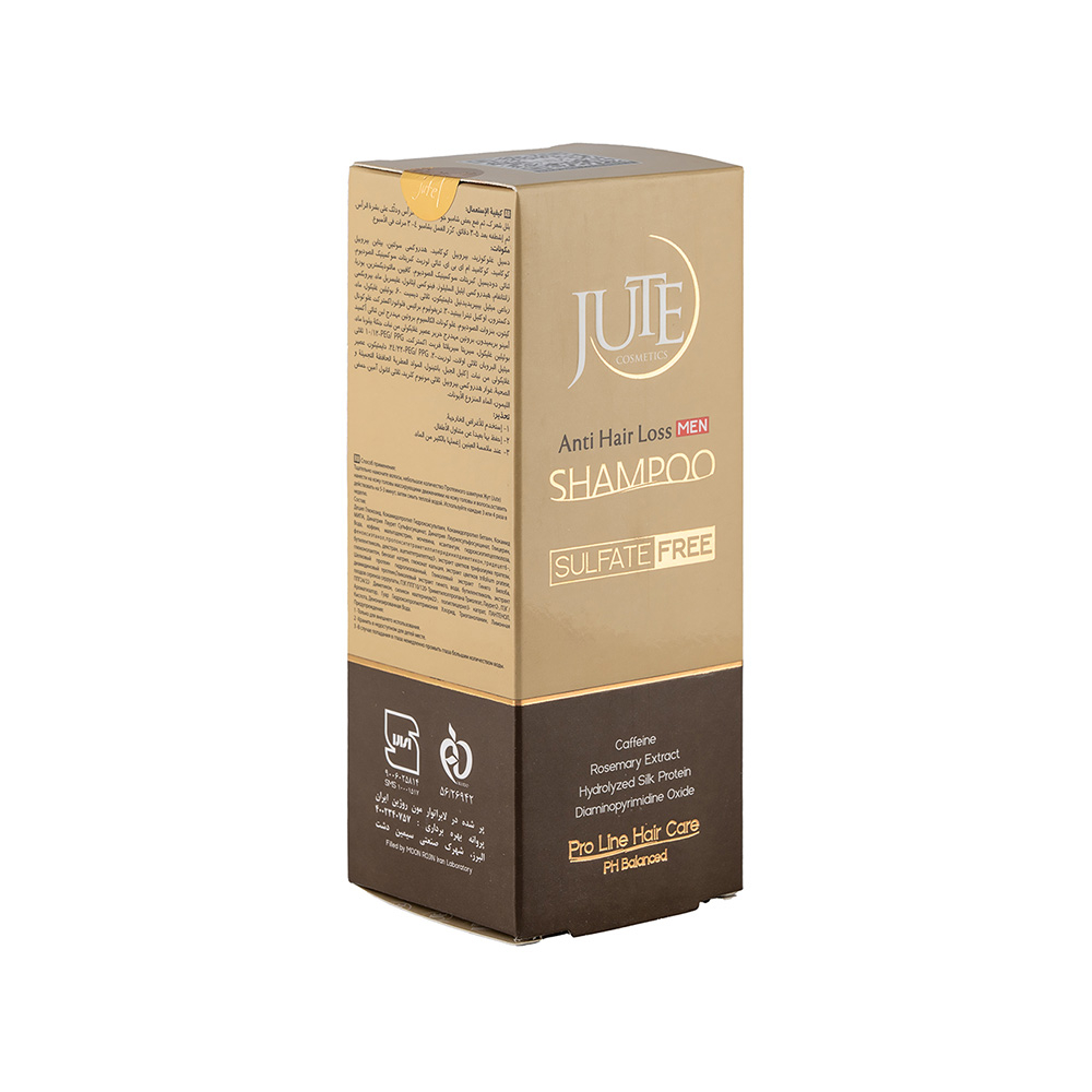 شامپو فاقد سولفات ضد ریزش مو مردانه ژوت 250 میل