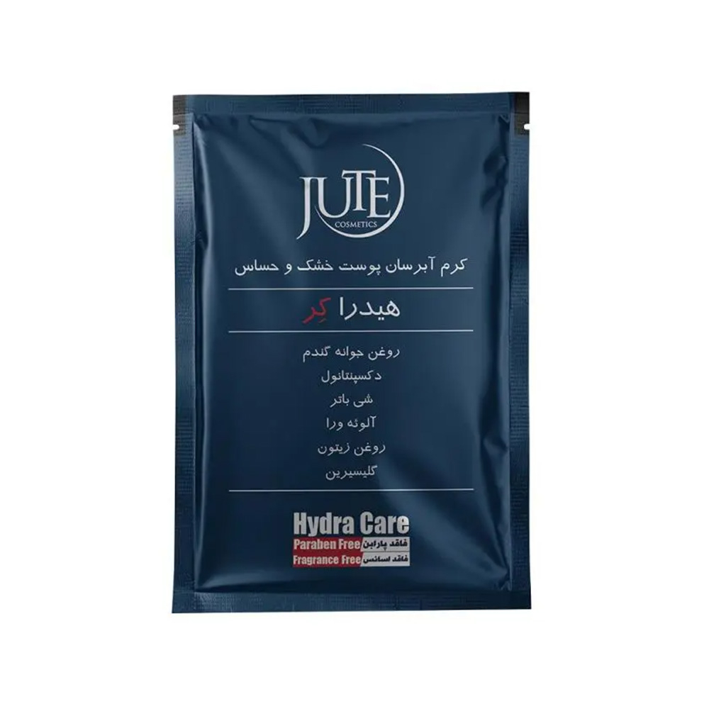 کرم آبرسان ساشه ای ژوت مدل Hydra Care مناسب پوست خشک و حساس